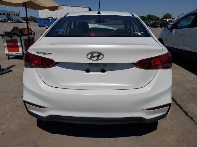 3KPC24A6XLE103360 - 2020 HYUNDAI ACCENT SE WHITE photo 6