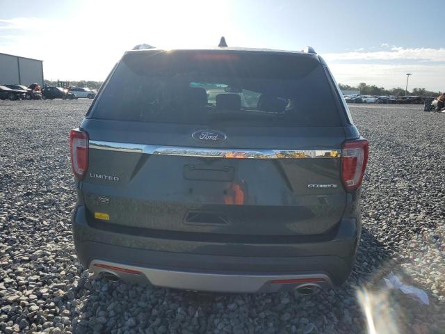 1FM5K7F83GGB27800 - 2016 FORD EXPLORER LIMITED GREEN photo 6