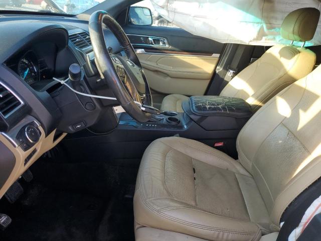 1FM5K7F83GGB27800 - 2016 FORD EXPLORER LIMITED GREEN photo 7