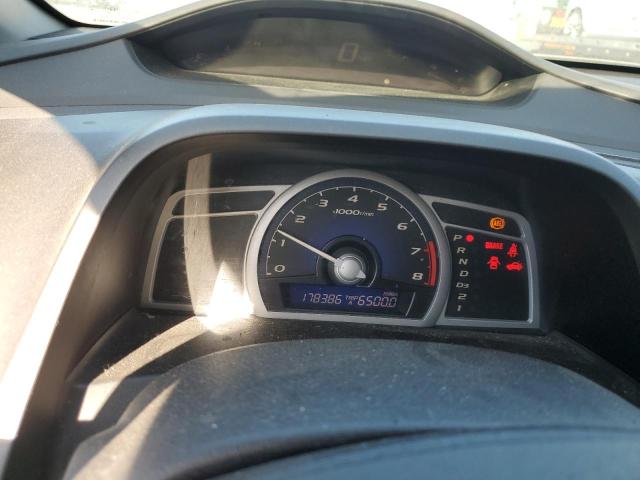 2HGFG1B65AH508511 - 2010 HONDA CIVIC LX BLACK photo 9