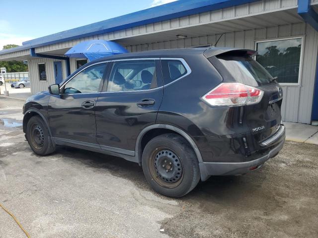 KNMAT2MT4GP604065 - 2016 NISSAN ROGUE S BLACK photo 2