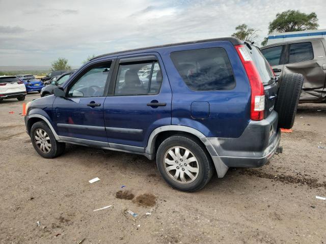 JHLRD78875C013481 - 2005 HONDA CR-V EX BLUE photo 2