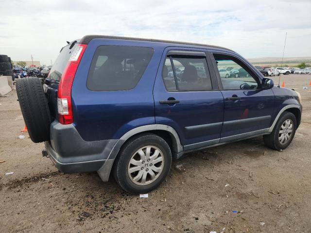 JHLRD78875C013481 - 2005 HONDA CR-V EX BLUE photo 3