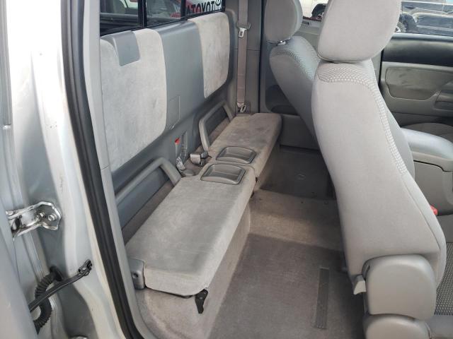 5TETX22N86Z154302 - 2006 TOYOTA TACOMA ACCESS CAB ვერცხლისფერი ფოტო 10