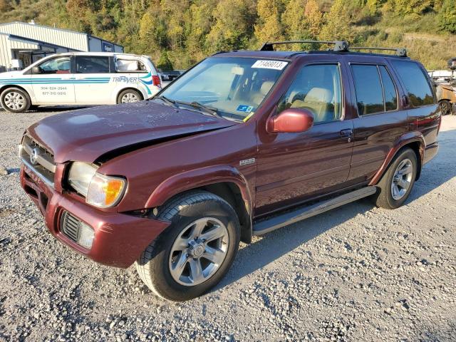 JN8DR09Y54W921640 - 2004 NISSAN PATHFINDER LE BURGUNDY photo 1
