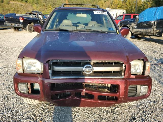 JN8DR09Y54W921640 - 2004 NISSAN PATHFINDER LE BURGUNDY photo 5