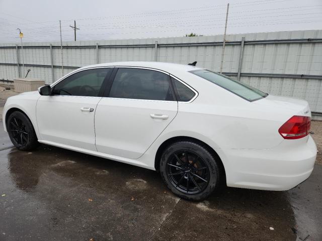 1VWBV7A37FC056923 - 2015 VOLKSWAGEN PASSAT SE WHITE photo 2