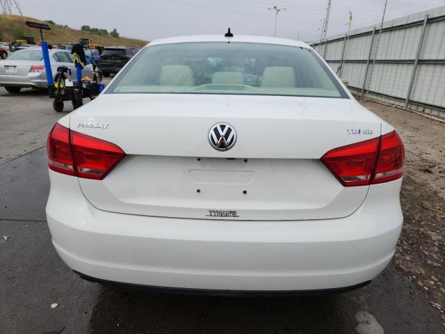 1VWBV7A37FC056923 - 2015 VOLKSWAGEN PASSAT SE WHITE photo 6