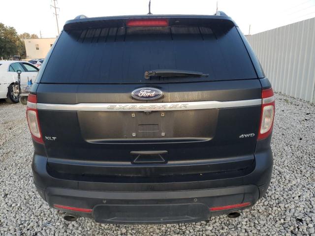 1FM5K8D87DGB86000 - 2013 FORD EXPLORER XLT BLACK photo 6