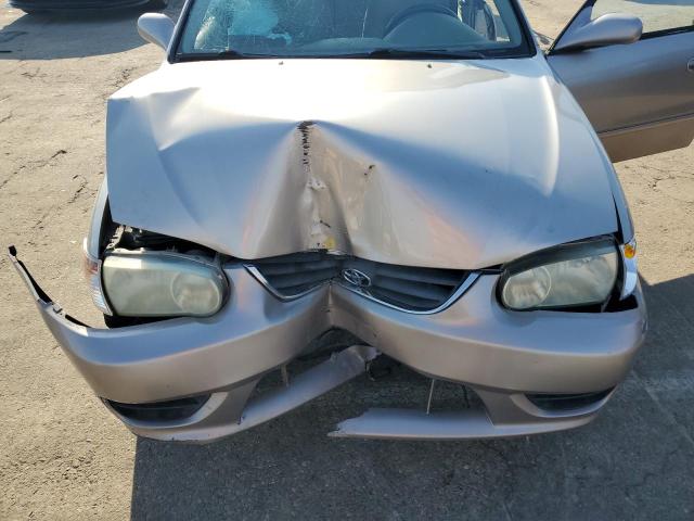 1NXBR12E71Z520991 - 2001 TOYOTA COROLLA CE TAN photo 11