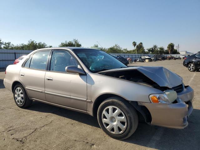 1NXBR12E71Z520991 - 2001 TOYOTA COROLLA CE TAN photo 4