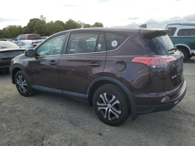 2T3BFREV2JW731719 - 2018 TOYOTA RAV4 LE Fioletowy zdjęcie 2