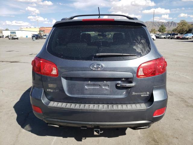 5NMSH13E07H014201 - 2007 HYUNDAI SANTA FE SE BLUE photo 6