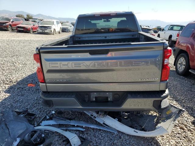 1GCRYBEH9MZ106068 - 2021 CHEVROLET SILVERADO K1500 CUSTOM GRAY photo 6