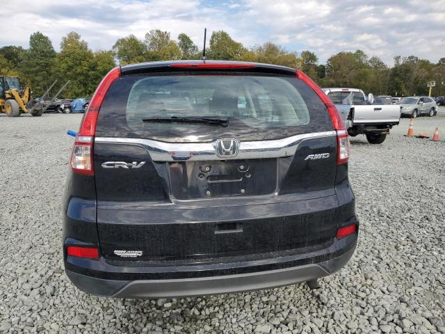 5J6RM4H38GL101159 - 2016 HONDA CR-V LX BLACK photo 6