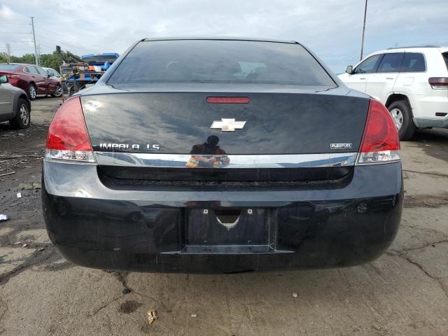 2G1WB58KX89102391 - 2008 CHEVROLET IMPALA LS BLACK photo 6