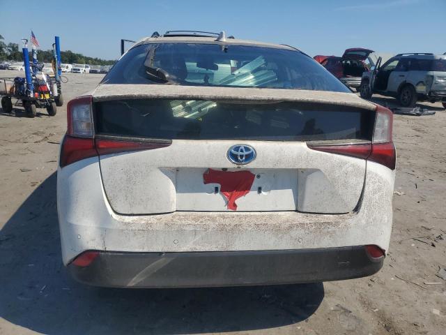 JTDKAMFU8N3187940 - 2022 TOYOTA PRIUS NIGHT SHADE Белый фото 6