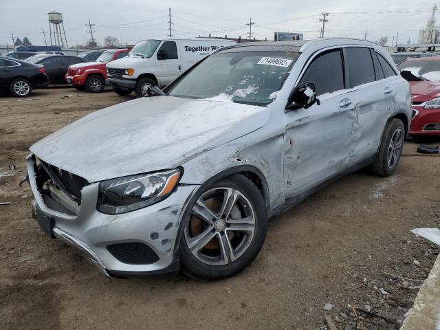 WDC0G4KB7GF017378 - 2016 MERCEDES-BENZ GLC 300 4MATIC SILVER photo 1