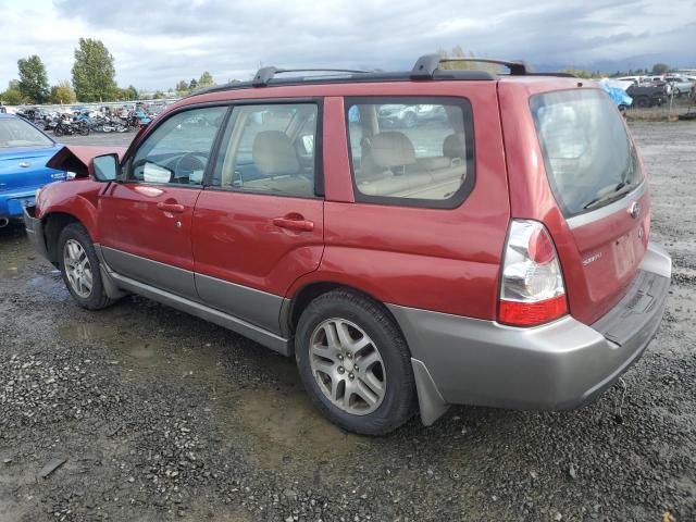 JF1SG67676H746964 - 2006 SUBARU FORESTER 2.5X LL BEAN RED photo 2