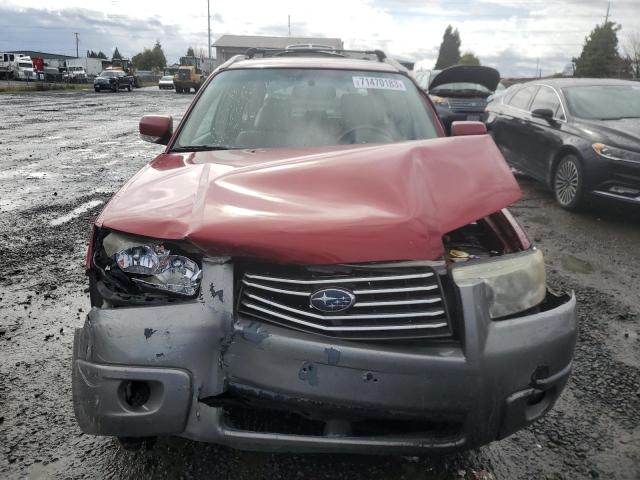 JF1SG67676H746964 - 2006 SUBARU FORESTER 2.5X LL BEAN RED photo 5