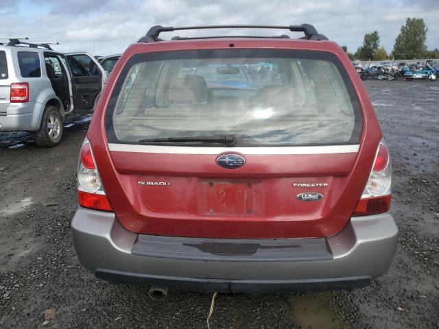 JF1SG67676H746964 - 2006 SUBARU FORESTER 2.5X LL BEAN RED photo 6