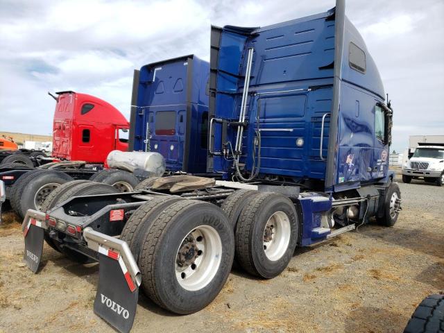 4V4NC9EH1JN896785 - 2018 VOLVO VN VNL BLUE photo 4