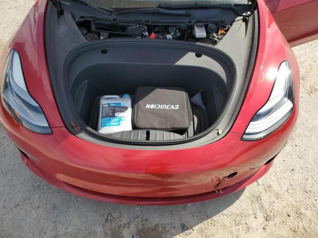 5YJ3E1EA0NF185259 - 2022 TESLA MODEL 3 RED photo 11