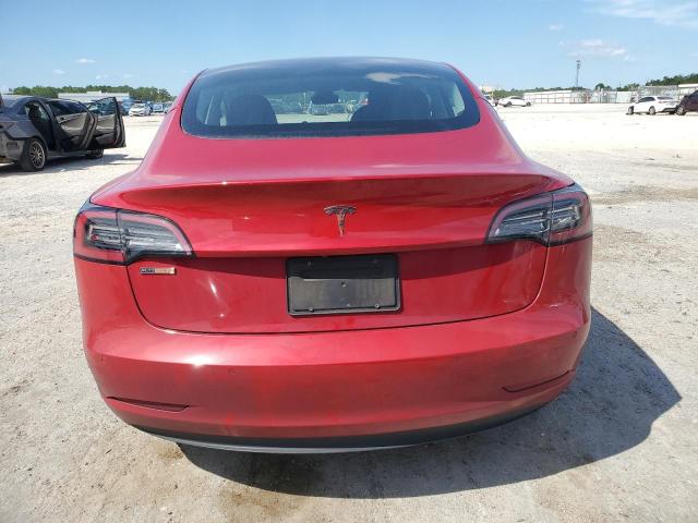 5YJ3E1EA0NF185259 - 2022 TESLA MODEL 3 RED photo 6
