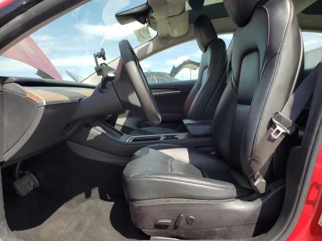 5YJ3E1EA0NF185259 - 2022 TESLA MODEL 3 RED photo 7