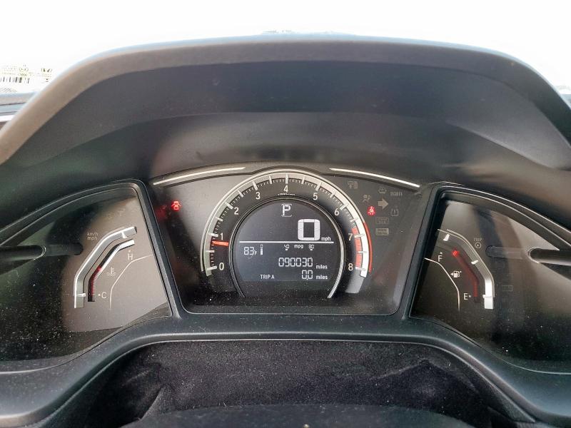 2HGFC4B09HH308377 - 2017 HONDA CIVIC LX შავი ფოტო 9