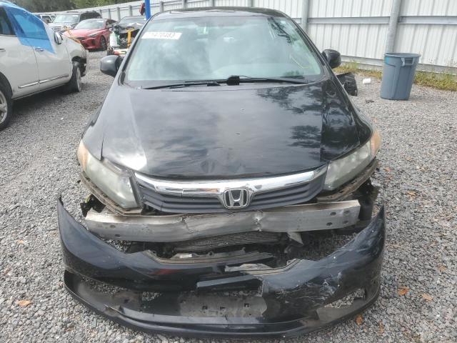 19XFB2F90CE303488 - 2012 HONDA CIVIC EXL BLACK photo 5