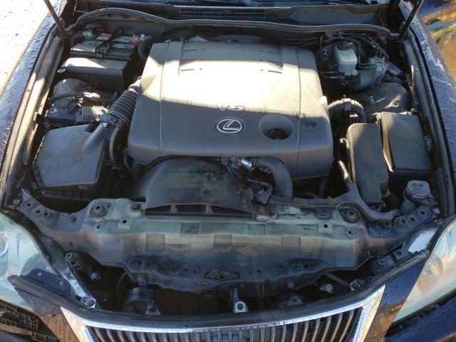 JTHCK262192028286 - 2009 LEXUS IS 250 BLUE photo 11