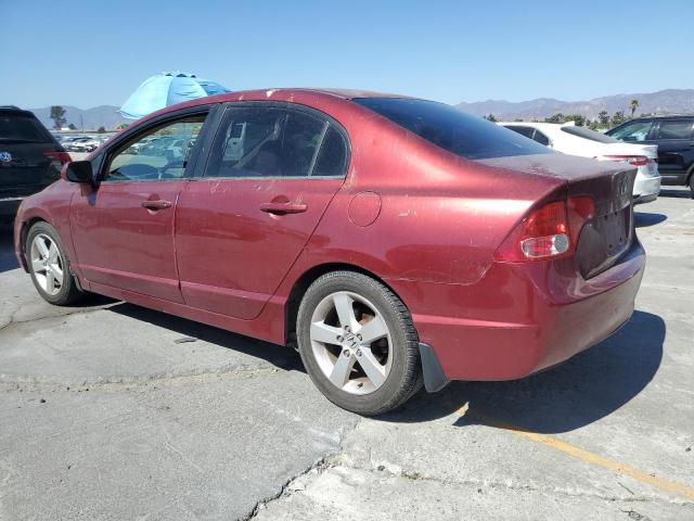 1HGFA168X7L056659 - 2007 HONDA CIVIC EX BURGUNDY photo 2
