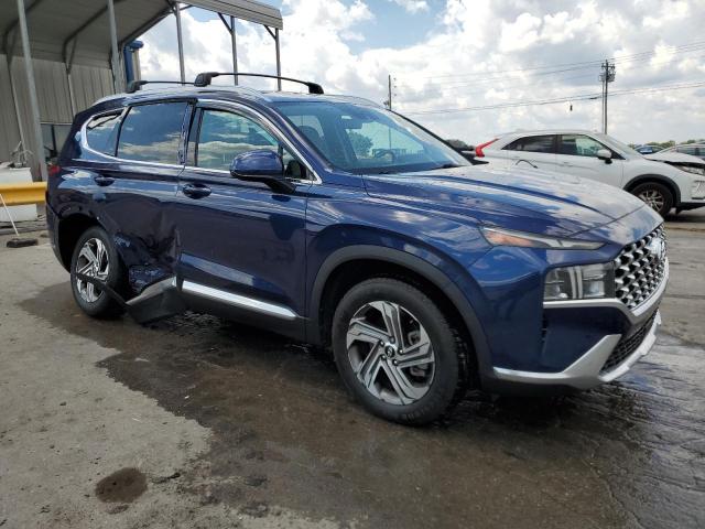 5NMS24AJ0NH391093 - 2022 HYUNDAI SANTA FE SEL Azul foto 4
