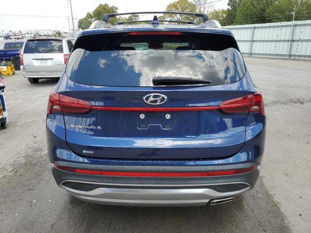 5NMS24AJ0NH391093 - 2022 HYUNDAI SANTA FE SEL Azul foto 6