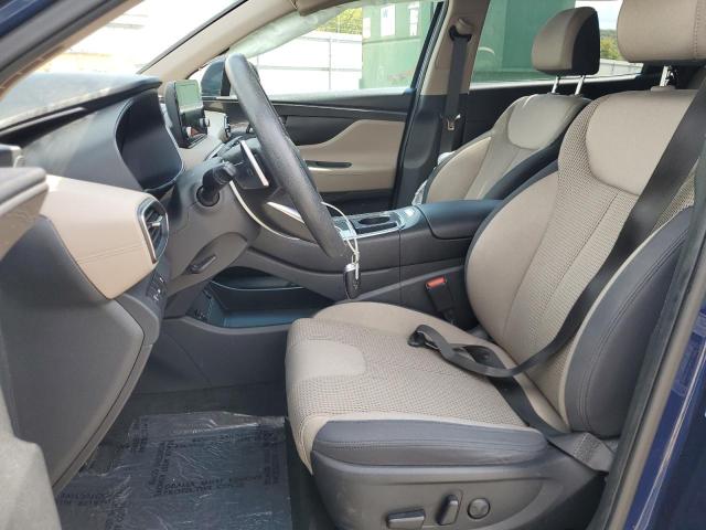 5NMS24AJ0NH391093 - 2022 HYUNDAI SANTA FE SEL Azul foto 7