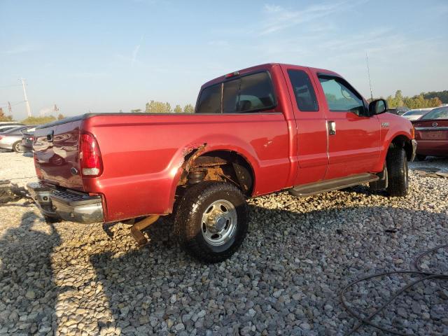 1FTNX21S01EC46290 - 2001 FORD F250 SUPER DUTY RED photo 3