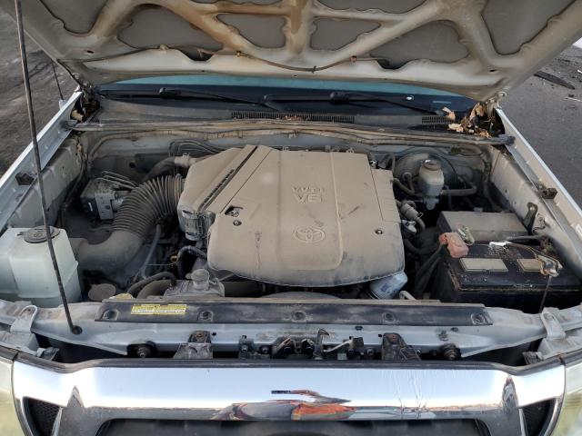 5TEUU42N38Z552044 - 2008 TOYOTA TACOMA ACCESS CAB ვერცხლისფერი ფოტო 11