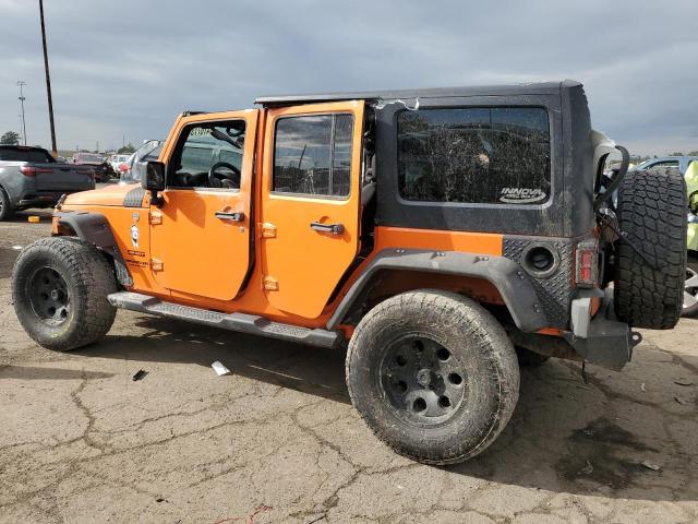 1C4BJWDG5CL234881 - 2012 JEEP WRANGLER U SPORT ORANGE photo 2