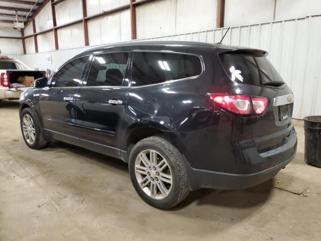 1GNKRGKD7EJ354761 - 2014 CHEVROLET TRAVERSE LT BLACK photo 2