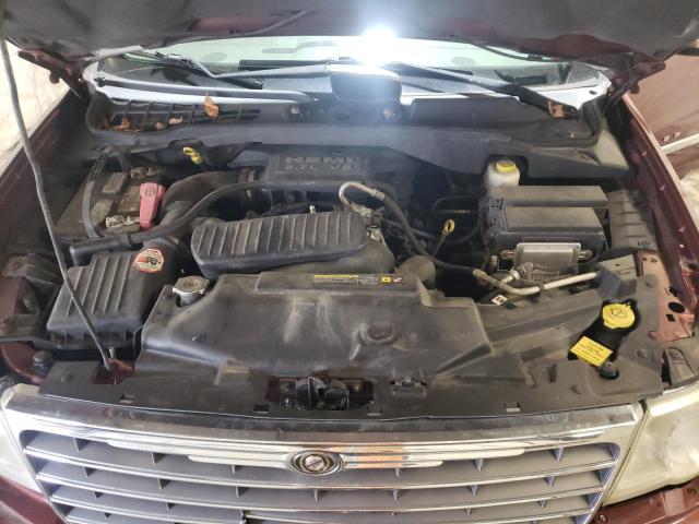 1A8HW58267F512687 - 2007 CHRYSLER ASPEN LIMITED 勃艮第红 照片 12