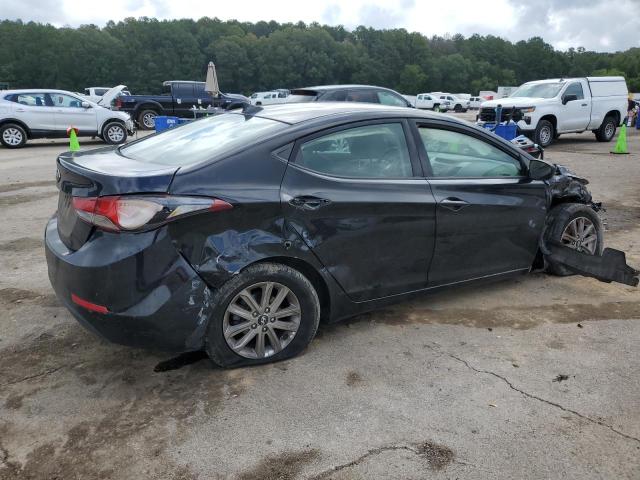 KMHDH4AE5EU134400 - 2014 HYUNDAI ELANTRA SE BLACK photo 3