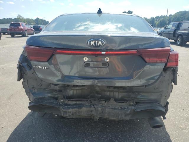 3KPF24AD0KE008672 - 2019 KIA FORTE FE GRAY photo 6