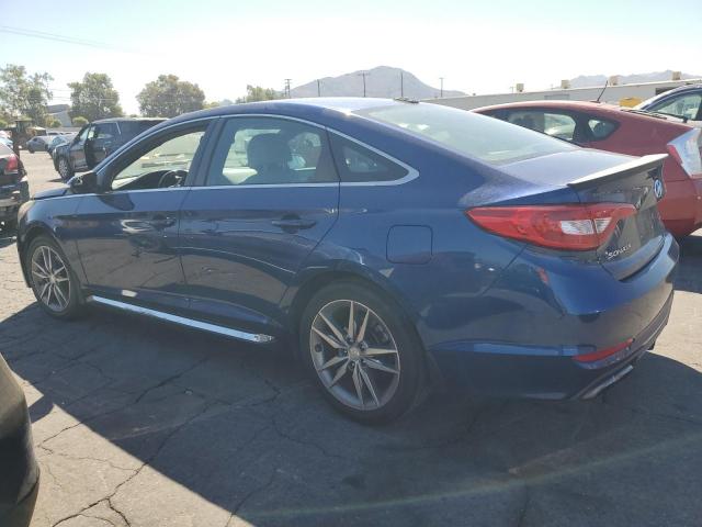 5NPE34AB6HH511361 - 2017 HYUNDAI SONATA SPORT 蓝色 照片 2