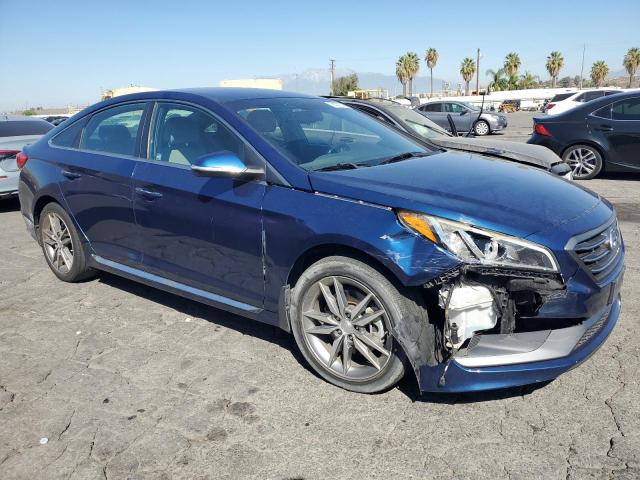 5NPE34AB6HH511361 - 2017 HYUNDAI SONATA SPORT 蓝色 照片 4