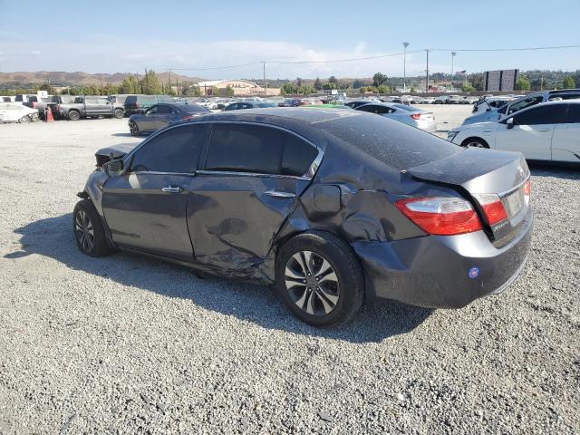 1HGCR2F38DA198201 - 2013 HONDA ACCORD LX GRAY photo 2