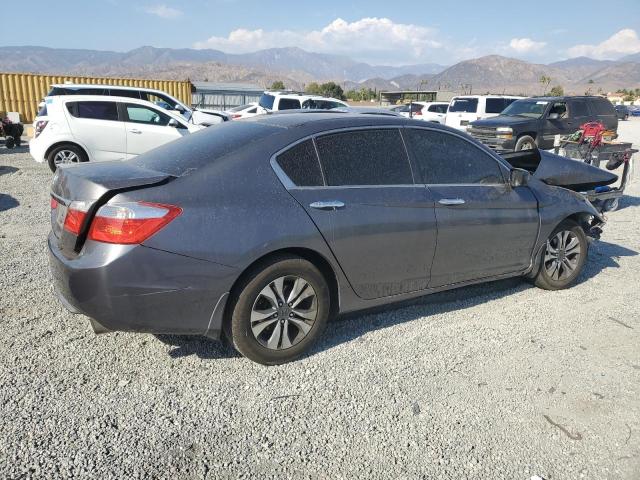 1HGCR2F38DA198201 - 2013 HONDA ACCORD LX GRAY photo 3