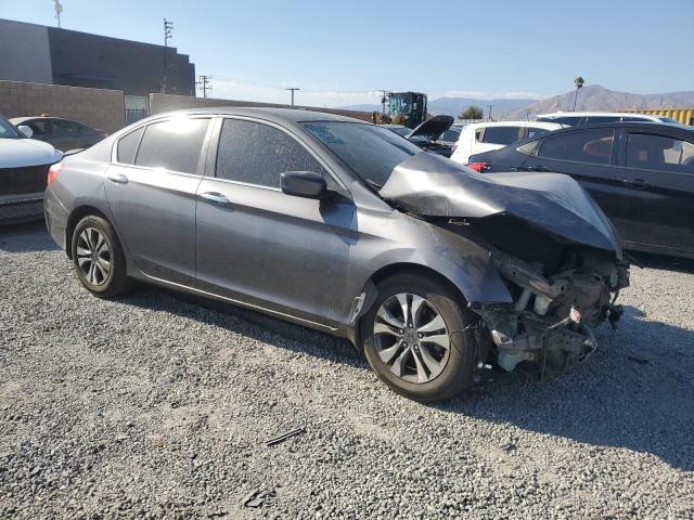 1HGCR2F38DA198201 - 2013 HONDA ACCORD LX GRAY photo 4