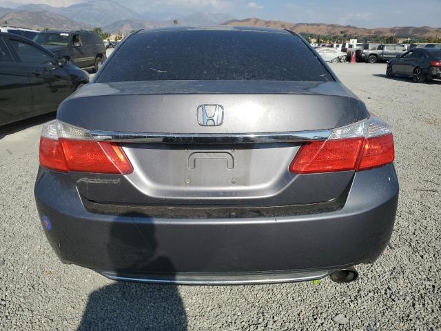 1HGCR2F38DA198201 - 2013 HONDA ACCORD LX GRAY photo 6