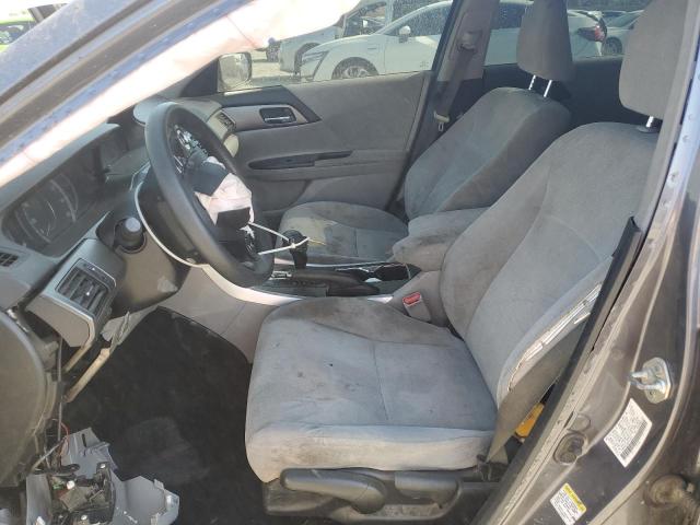 1HGCR2F38DA198201 - 2013 HONDA ACCORD LX GRAY photo 7